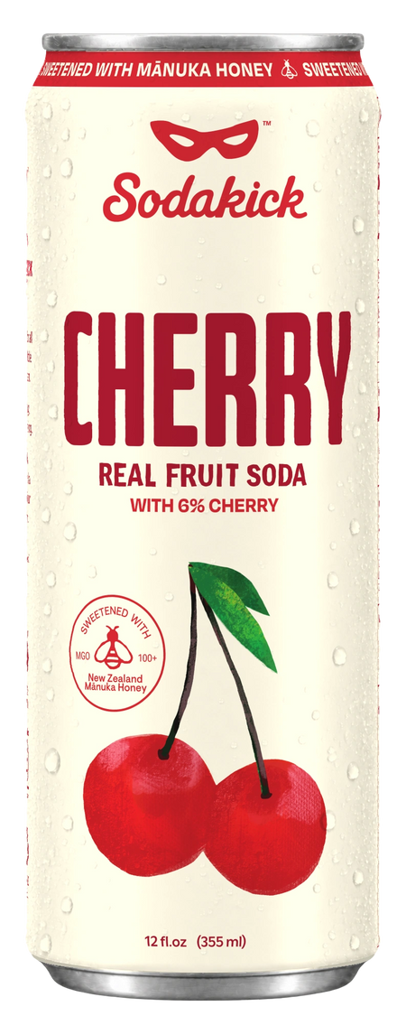Sodakick Cherry can